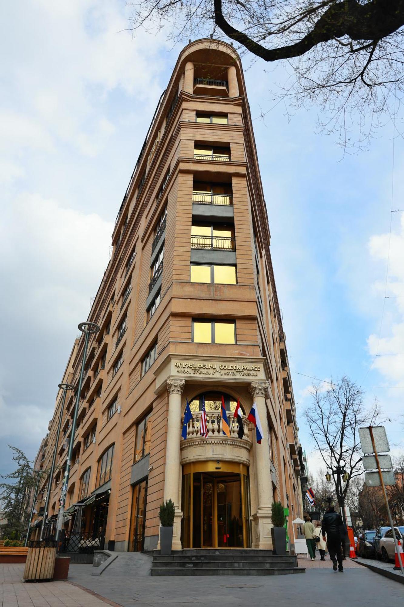 Golden Palace Hotel Jereván Kültér fotó